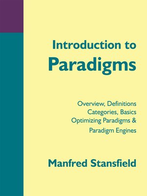 cover image of Introduction to Paradigms
